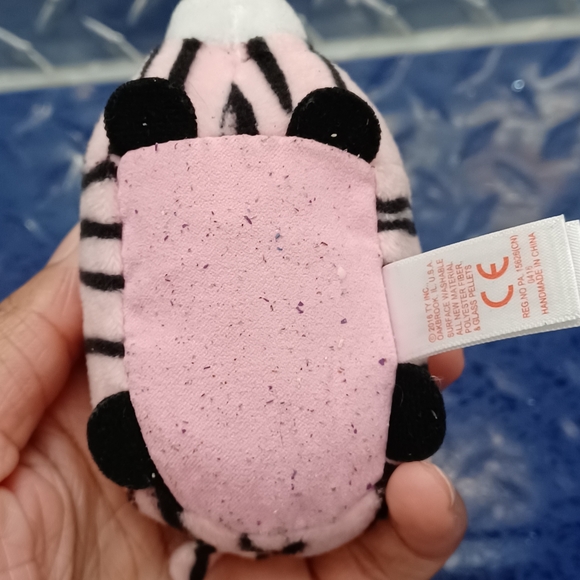 •Teeny Ty Beanie Babies Pennie Zebra - Picture 9 of 17